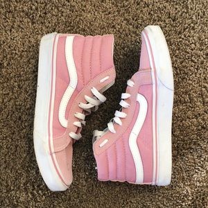 Vans Off the Wall Millennial Pink Sk8-Hi Sneakers